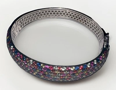 Brazalete para mujer Effy de plata de ley y zafiro multicolor Foto 1 de 4