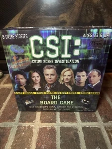 CSI: Crime Scene Investigation Das Brettspiel 2004 - Brandneu & Factory Sealed - Bild 1 von 5