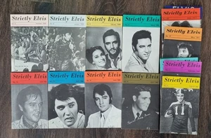 17 USA Strictly Elvis Fan Magazines. 1968 - 1971 vintage. - Picture 1 of 1