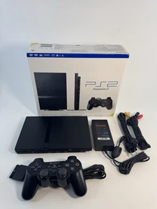 Consola Sony PlayStation 2 Slim PS2 Completa en Caja Probada Funciona Excelente - Imagen 1 de 10