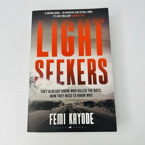 Light Seekers Book by Femi Kayode Crime Thriller Mystery Large Paperback - Picture 1 of 11
