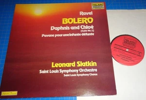 Slatkin RAVEL Bolero, Daphnis et Chloe Suite No.2, Pavane - Telarc DG-10052 - Picture 1 of 2