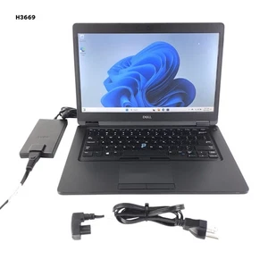 Dell Latitude 5490 14" FHD Laptop i5-8350U 8GB RAM 256GB NVMe Win 11Pro - Picture 1 of 18