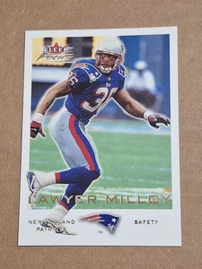 2000 LAWYER MILLOY FLEER FOCUS NFL CARD #168 NEW ENGLAND PATRIOTS UW HUSKIES - Picture 1 of 2
