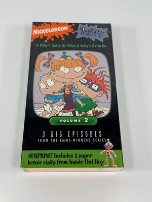 Rugrats A Baby's Gotta Do What a Baby's Gotta Do Vol 2 (VHS, 1996) Sealed Nick - Image 1 of 4