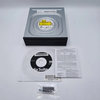 Genuine LG Electronics GH24NSB0 24x Super Multi DVD Writer Used Untested  - Image 1 of 4