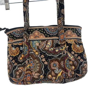 Vera Bradley Quilted Paisley Purse and Wallet - Picture 1 of 12