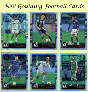 DONRUSS Soccer 2016-2017 ☆ SILVER PARALLEL ☆ Football Cards #1 to #100