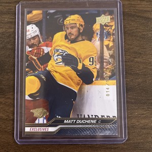 Matt Duchene Nashville Predators 2023-24 Upper Deck UD Exclusive 014/100 #102