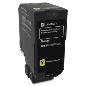 Tóner láser de rendimiento estándar Lexmark 74C1SY0 Unison AMARILLO 7K páginas para CS725 - Imagen 1 de 2