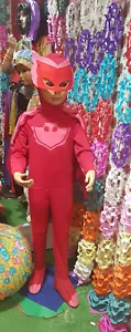 Costume Completo Carnevale Halloween Compatibile con GUFETTA PJ MASKS 4/6 ANNI - Foto 1 di 1