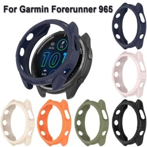 Edge Shell Case Cover Bezel Frame Protective For Garmin Forerunner 965 - Zdjęcie 1 z 14