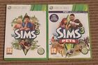 Xbox 360 2 Game Bundle The Sims And The Sims Pets 3