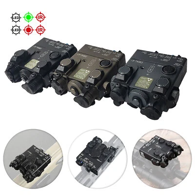 Táctico DBAL-A2 PEQ-15A IR/Verde Visible Láser Punto Vista Luz Doble Haz Apuntado Foto 1 de 4