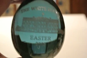 2005 White House Glass Easter Egg - Picture 1 of 4