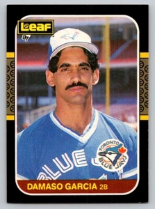 1987 Leaf #92 Damaso Garcia - Picture 1 of 2