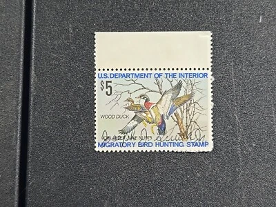 1974 U.S. Duck Stamp - Scott# RW41 - Solid Used stk#EF2 - Image 1 of 4