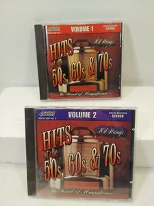 Hits of the 50's 60's & 70's - volume 1 and 2 CD By 101 Strings - GOOD - Picture 1 of 5