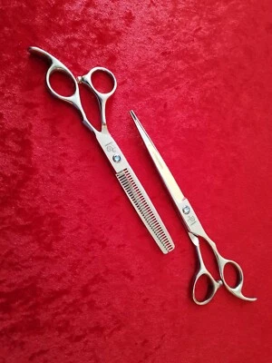 Professional Hair Cutting and Modelling Scissors Set 7" Inch New - Image 1 of 4