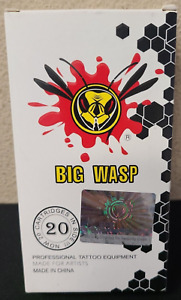 Big Wasp: Professional Tattoo Equipment - 20 Cartridges Exp 2026