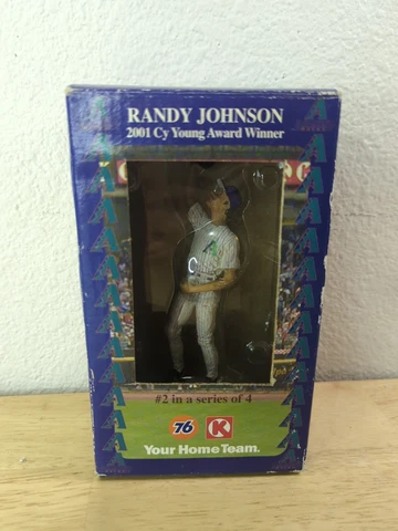 Arizona Diamondbacks Randy Johnson 2001 Cy Young Award Winner Figure Cover