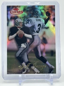 1998 Topps Gold Label Football Jeff George Red Label #89/100 - Picture 1 of 3