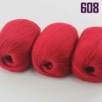 Venta Nuevo 3 Bolas x 50gr Lujoso Suave Mongol Pura Cachemira Tejido a Mano Lana 08 Foto 1 de 4