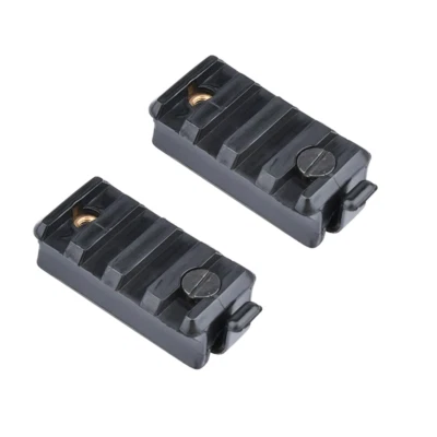 NEW Black 2 Pack Helmet ARC Rail Accessories Mounting Hardware Picatinny