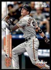 2020 Topps Opening Day Base #64 Mike Yastrzemski - San Francisco Giants