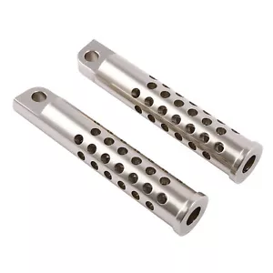 Titanium Male Mount Foot Pegs Footrest Fit For Harley Sportster Softail Dyna - Picture 1 of 5