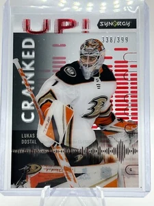 2022-23 Upper Deck Synergy Cranked Up Red /399 Lukas Dostal #CU-DO Rookie RC - Picture 1 of 2