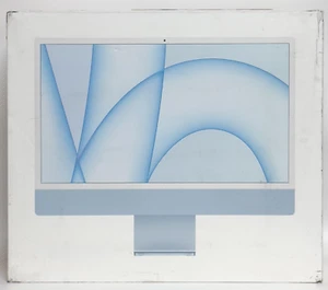 24-inch iMac M1 7-Core CPU 8-Core GPU 8GB 256B MJV93LL/A - Picture 1 of 8