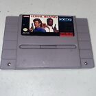 Lethal Weapon (1992) Super Nintendo SNES - Authentic Untested Video Game