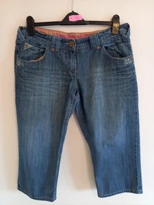 George Slouch Boy Fit Crop Size 14 Fabulous Jeans See Pics Meduim Blue Denim - Picture 1 of 8