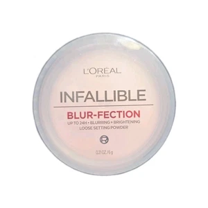 Loreal Infallible Blur-Fection Loose Setting Powder Brightening #10 Light Pink - Picture 1 of 2