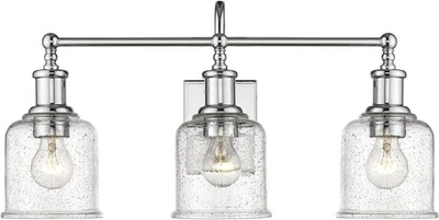 Z-Lite 734-3V-CH Bryant 3 Light 24 inch Vanity Wall Light Chrome - Image 1 of 4