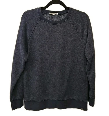 Threads 4 Thought Crewneck Sweatshirt Men's Medium Navy Organic Cotton Recycled  - Image 1 of 4