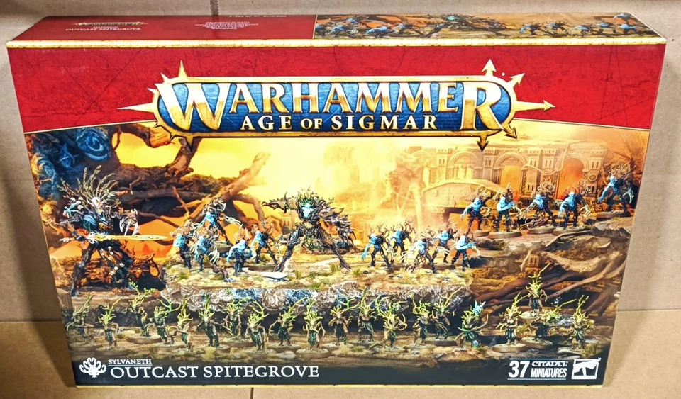 ⚔️WARHAMMER AOS - OUTCAST RENCORGROVE - SYLVANETH BATTLEFORCE NUEVO EN CAJA⚔️ Foto 1 de 1