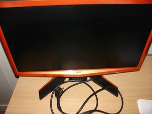 Acer Monitor G243HG Orange funktionstüchtig gaming Monitor - Bild 1 von 5