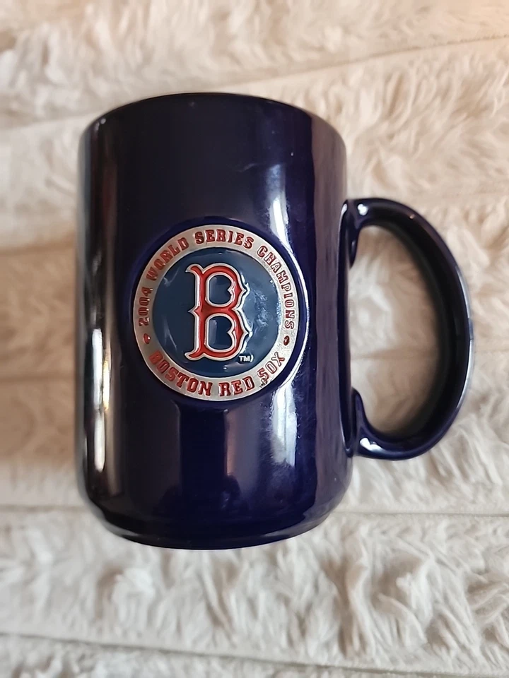 Taza Boston Red Sox campeón de la Serie Mundial 2004. Foto 1 de 3