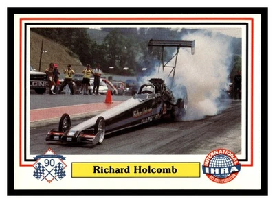 Richard Holcomb #78 1990 Checkered Flag IHRA - Image 1 of 2