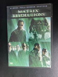 The Matrix Revolutions (DVD, 2004) 2-Disc Full-Screen Edition – Sci-Fi Action - Picture 1 of 6