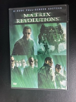 The Matrix Revolutions (DVD, 2004) 2-Disc Full-Screen Edition – Sci-Fi Action - Image 1 of 4