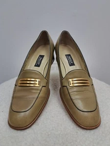 Bally Flat Vintage Loafer Shoes Size EU 40/ UK size 6.5 Boxed - Picture 1 of 13