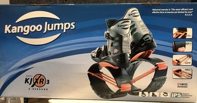 Bota de Salto Kangoo Jumps KJ XR3 SE X-Rebound Preta Rosa Lady 7-9.5 com Extras - Imagem 1 de 4