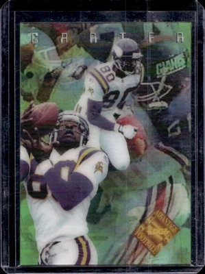 1996 年 Collector's Edge Advantage Cris Carter 视频 #/2000 维京人 — 第 1/2 张图片