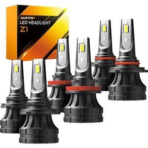 9005 H11 9006 Kit Faros LED Bombillas Alto Bajo 6500K Blanco 120W Alta Potencia - Imagen 1 de 18