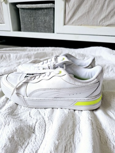 Puma 381342 01 Skye Tape Platform scarpe sneakers donna casual bianche taglia 8 5