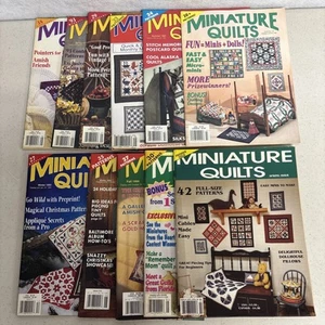Miniature Quilts Magazine Lot of 11 Vintage 1991-1999 - Picture 1 of 12