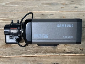 Samsung SCB-2000N superhochauflösende digitale Farbkamera mit Objektiv 2,8-8 mm Verwendung - Bild 1 von 4